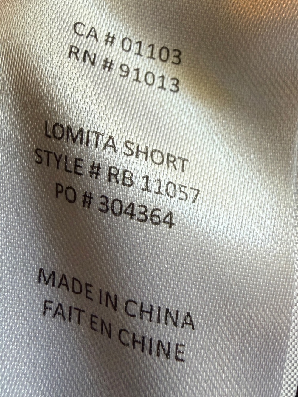 Robert Barakett Black Flat-Front Performance Shorts W/Inseam 8 - Picture 8 of 8